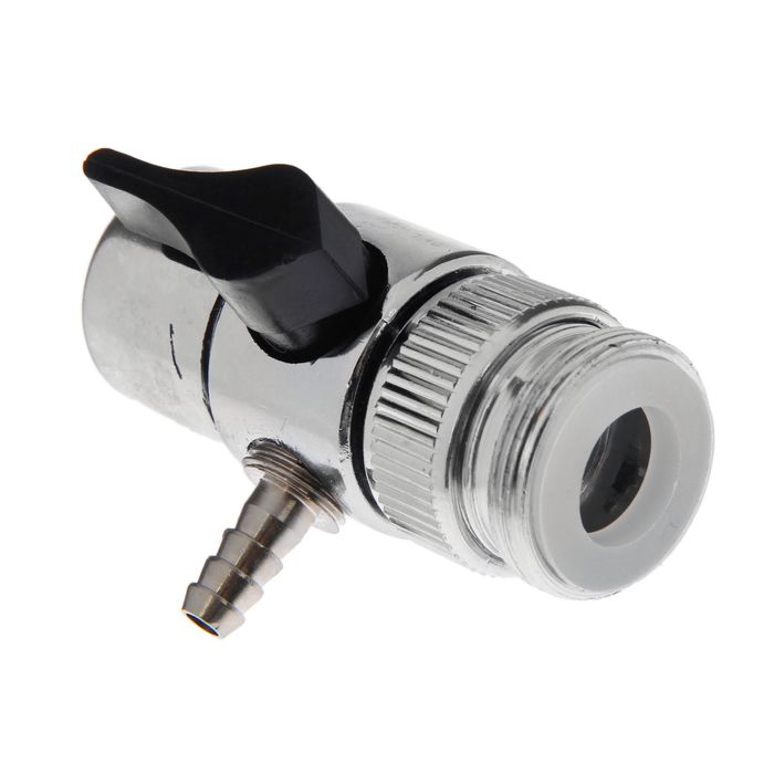 Дивертор 6 мм с металлическим переходником