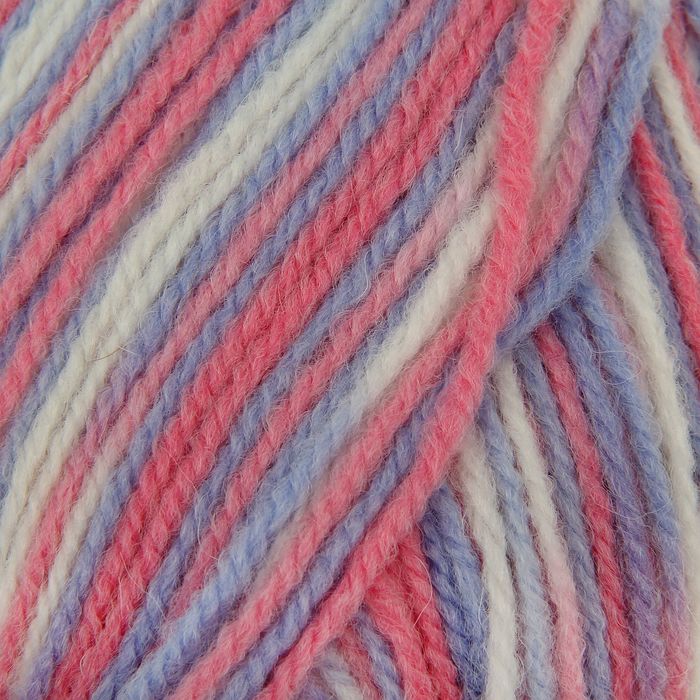 Пряжа "Подмосковная" 50% шерсть, 50% акрил 250м/100гр (4032, секционная)