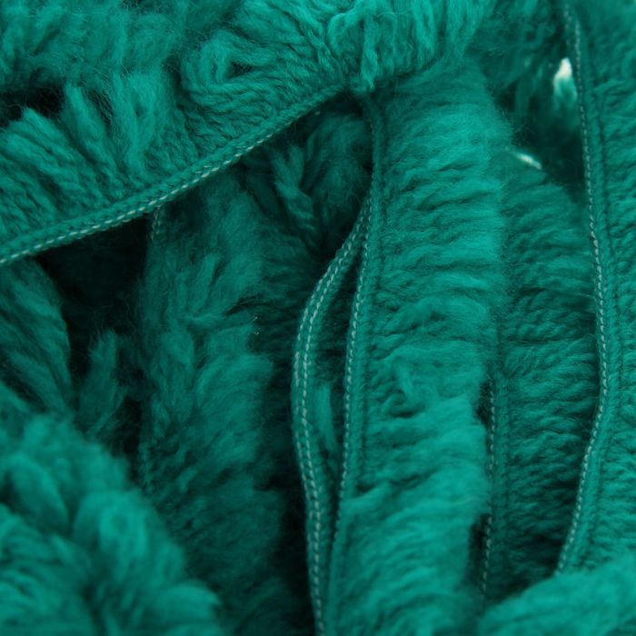 Пряжа "Меховая" 20% меринос.шерсть, 80% акрил 40м/200гр (0313, изумруд)