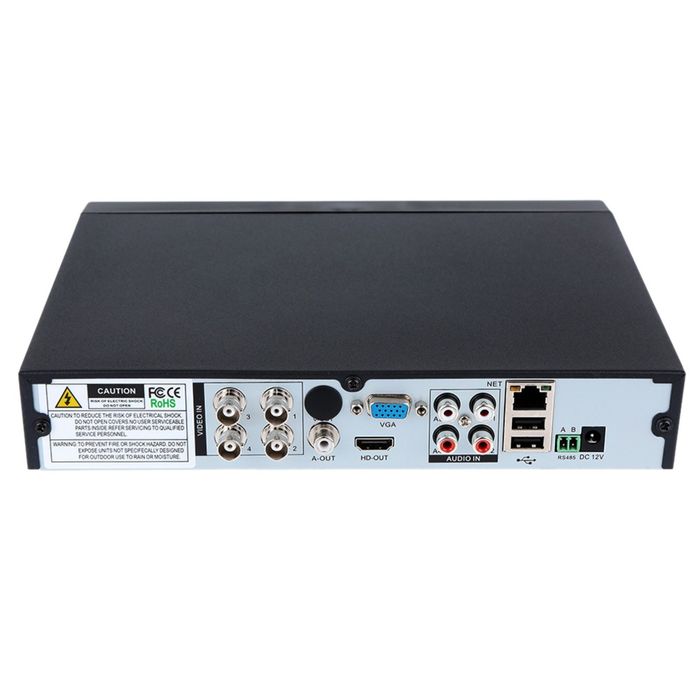 Видеорегистратор Profvideo PVSL DVR-204, 4 канала, AHD, CVBS, IP, запись до 1080p