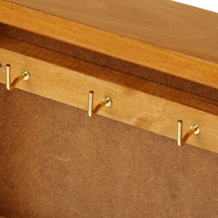 Ключница дерево "Подсолнух маленький" 29х19х6 см