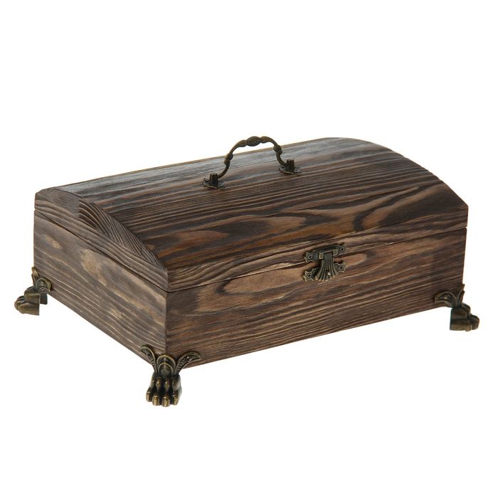 Шкатулка дерево "Флибустьер" 25,5х17,5х9,5 см