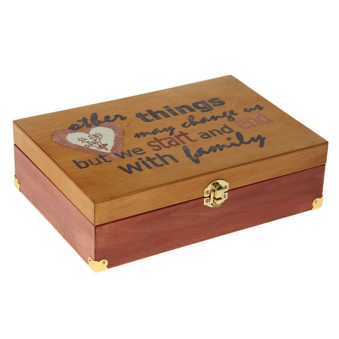 Шкатулка дерево "Другие вещи" 26х18х8 см