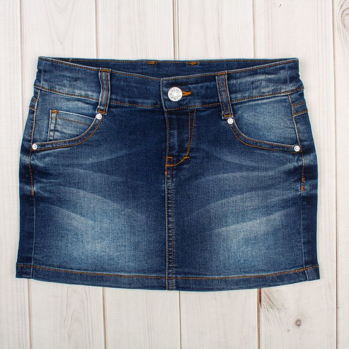 Юбка для девочки, рост 152 см, цвет синий 4706