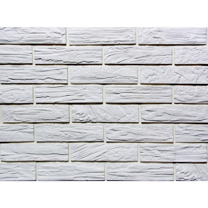 Гипсовая плитка Кирпич "Бремен" (60шт в наборе), крем-брюле, 1.05 кв.м