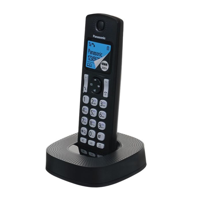 Радиотелефон Dect Panasonic KX-TGC310RU1 чёрный, АОН