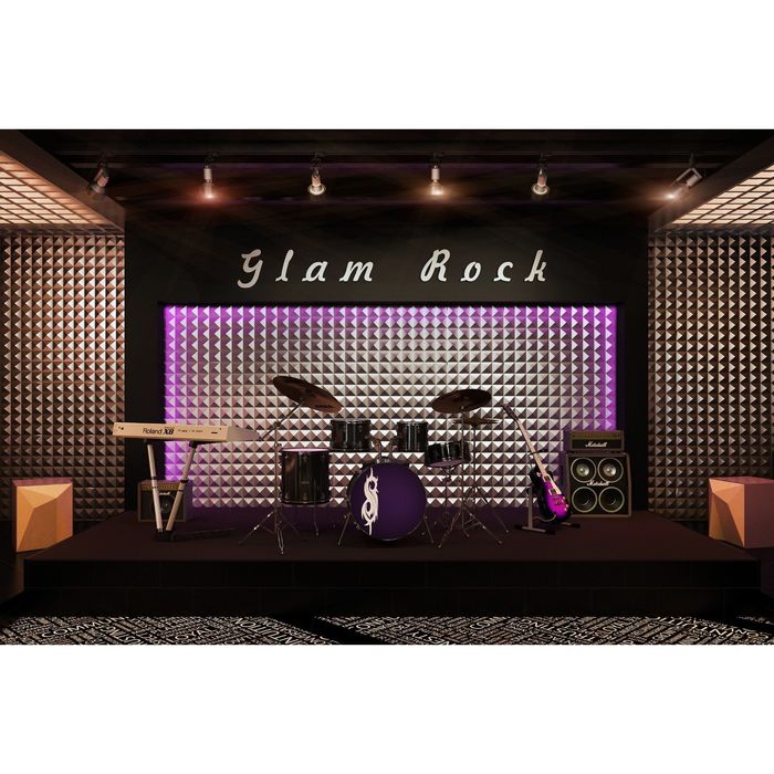 Гипсовая 3D панель Spikes 500х500 мм