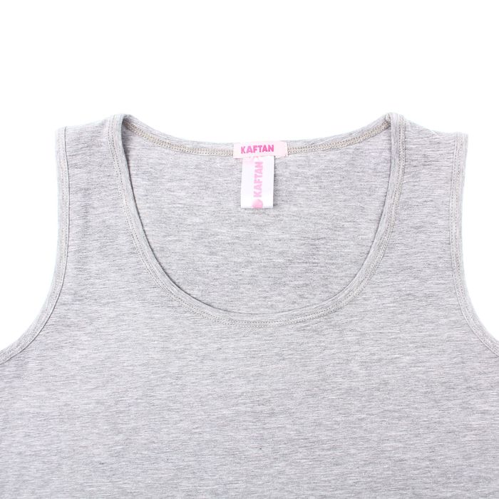 Майка KAFTAN basic, меланж р-р XL(50) 92 % хл., 8 % лайкра
