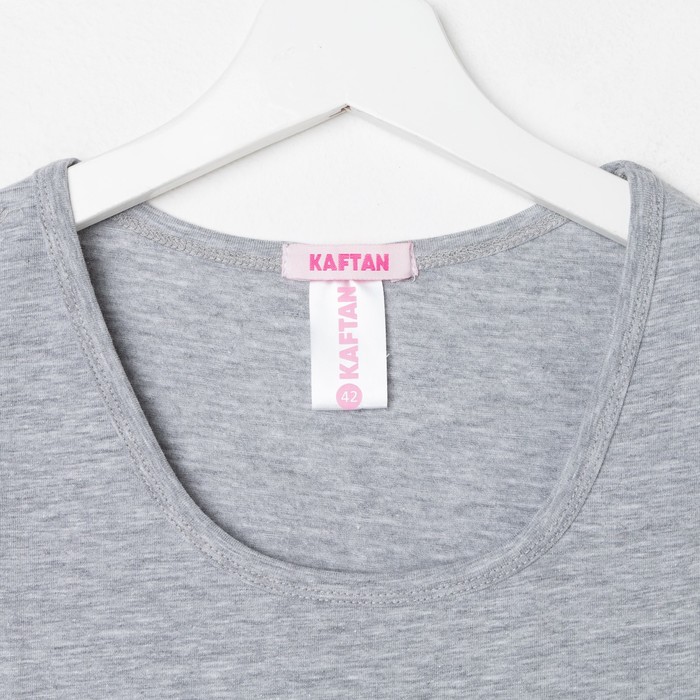 Майка KAFTAN basic, меланж р-р 2XL(52) 92 % хл., 8 % лайкра