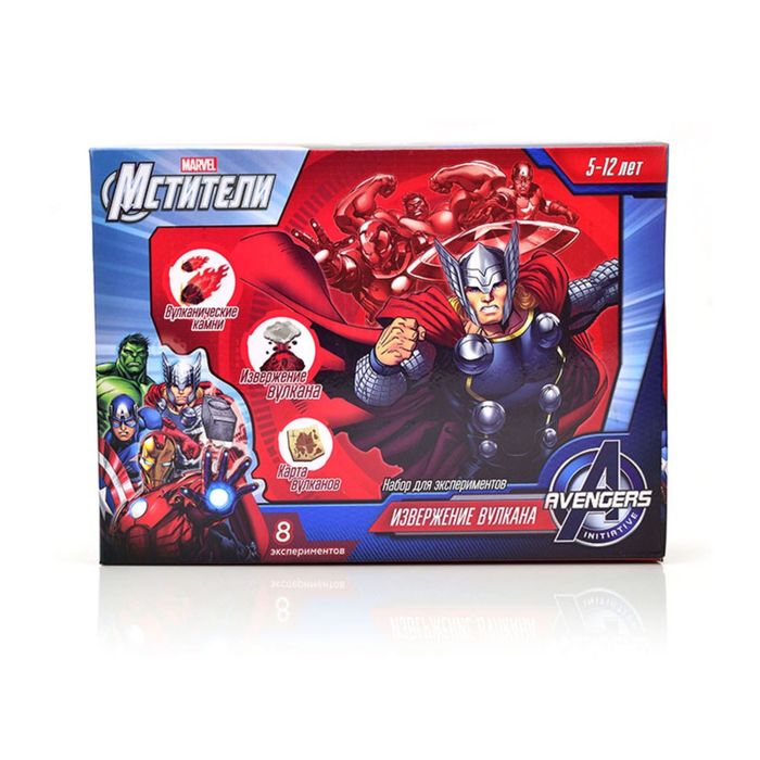 Набор для проведения экспериментов Мстители "Извержение вулкана" MRL1003-011