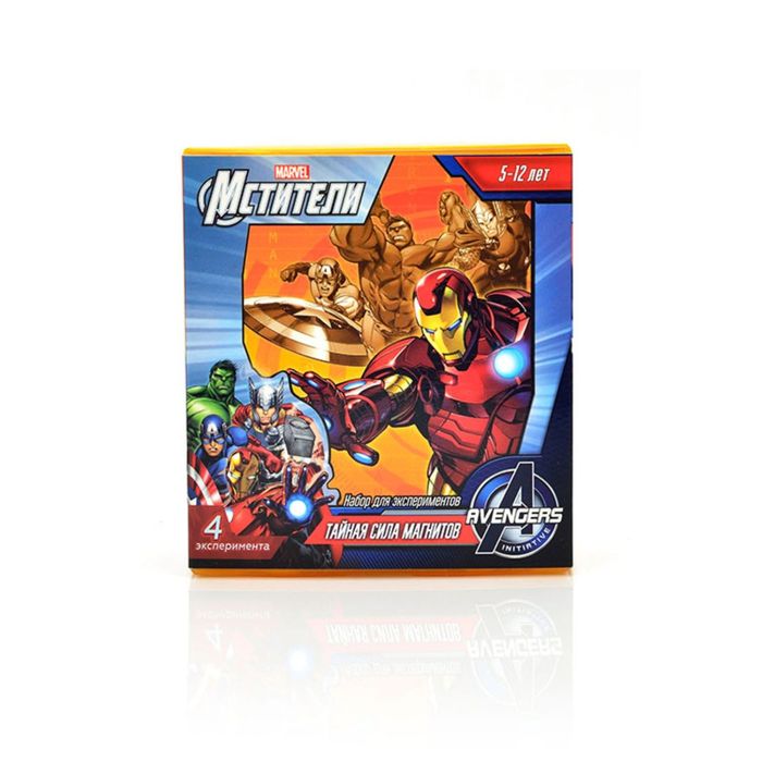 Набор для опытов Мстители «Тайная сила магнитов», 4 экспиремента