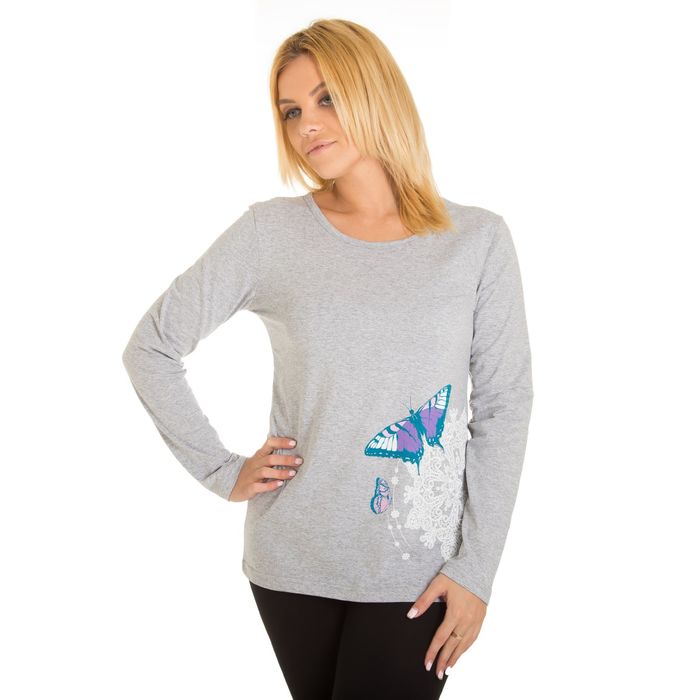 Джемпер женский KAFTAN "Кружево", размер L(48), хлопок 100%