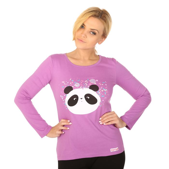 Джемпер женский KAFTAN "Панда", размер M(46), хлопок 100%