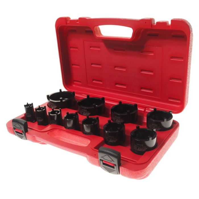 Набор зубчатых головок JTC, 1/2", внешние, 11 предметов