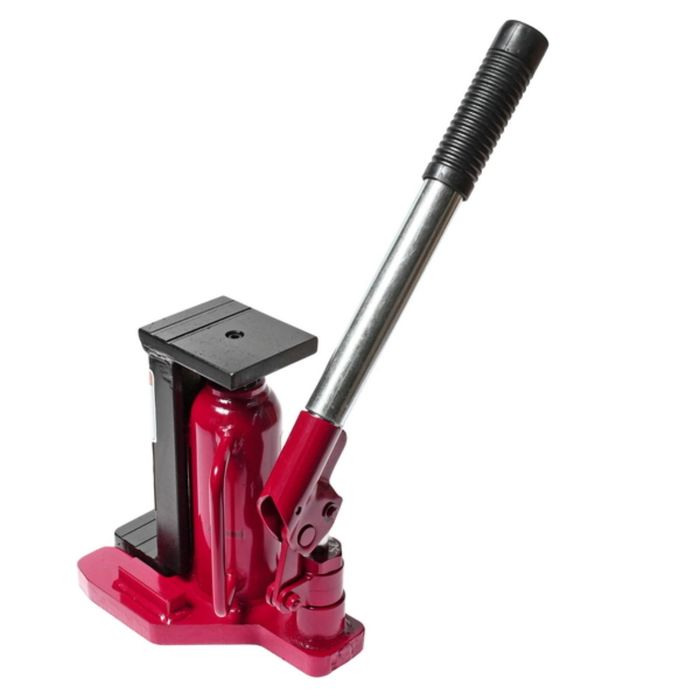 Домкрат гидравлический, бутылочный JTC, двухуровневый, 4 т, высота подъема 204-314 мм