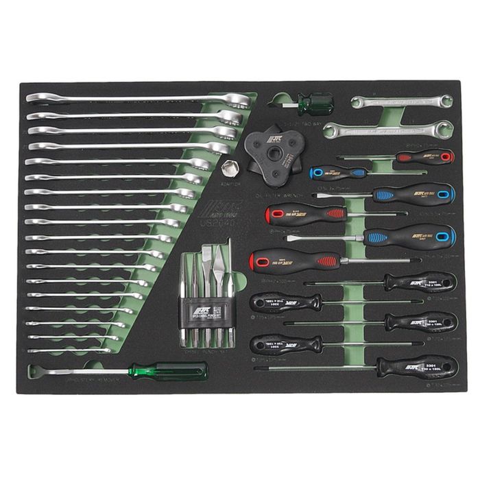 Набор инструмента универсальный JTC, в ложементе, 40 предметов