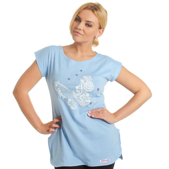 Туника женская KAFTAN "Кружево", размер S(44), хлопок 100%