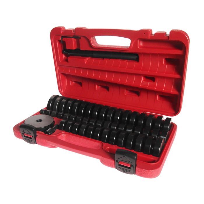 Набор оправок JTC для выпрессовки подшипников, втулок, сальников, 18-84 мм, 50 предметов