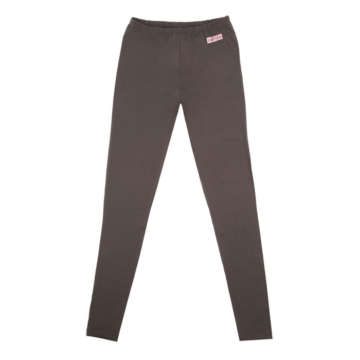 Леггинсы женские KAFTAN basic, цвет графит, размер XS (42) хлопок, эластан