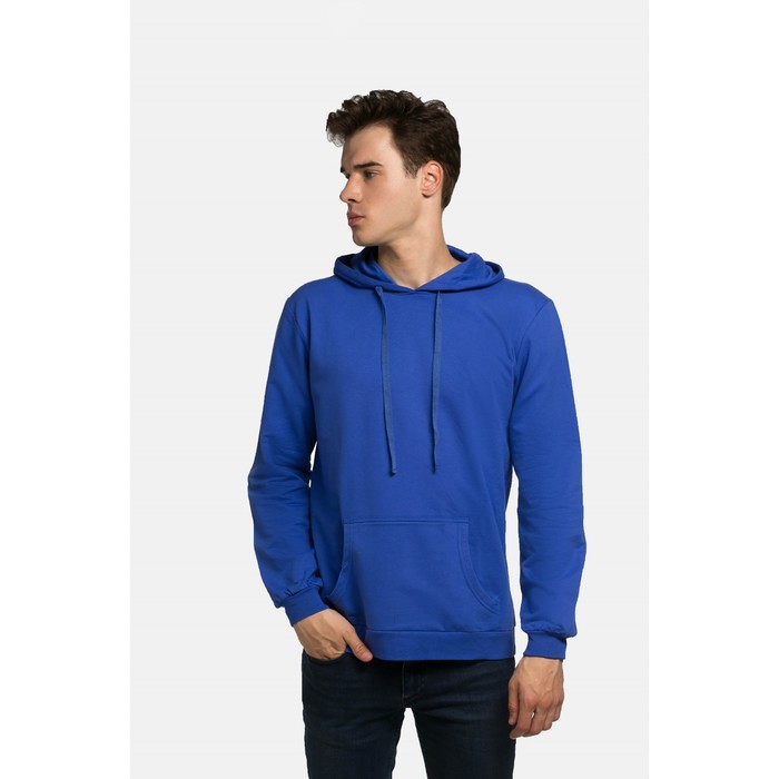 Джемпер мужской KAFTAN basic (М4), размер L(48), цвет индиго, хлопок 100%