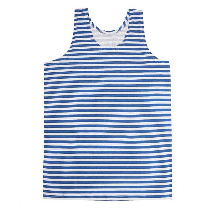 Майка мужская тельняшка, размер XL(50), хлопок 100%