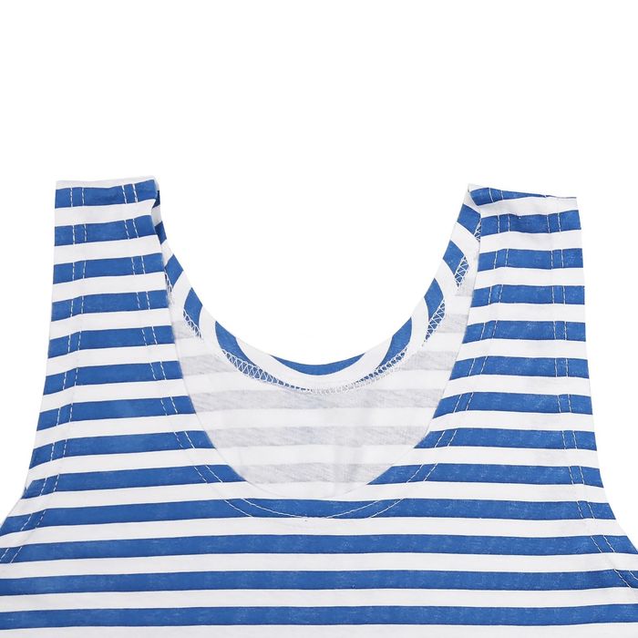 Майка мужская тельняшка, размер XL(50), хлопок 100%