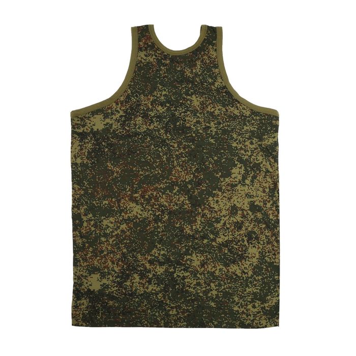 Майка мужская камуфляж, размер L(48), хлопок 100%