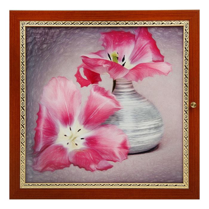 Аптечка настенная "Натюрморт" 35х35х11 см