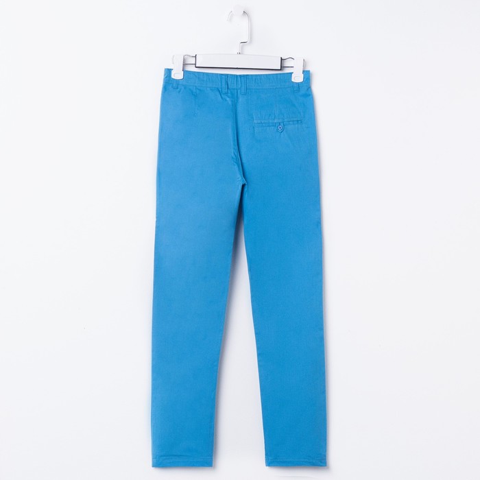 Брюки для мальчика, рост 146 см, цвет синий