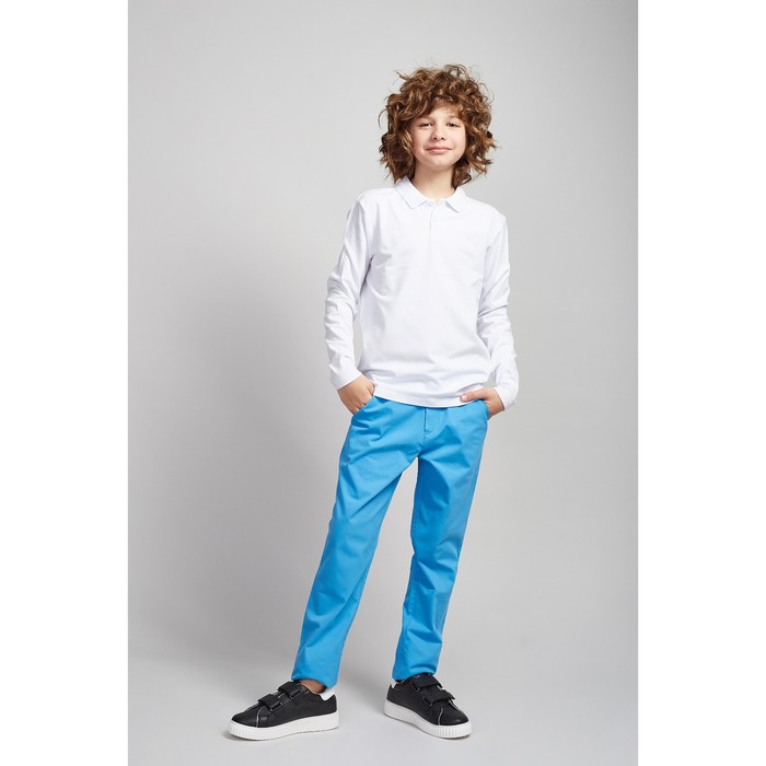 Брюки для мальчика, рост 146 см, цвет синий