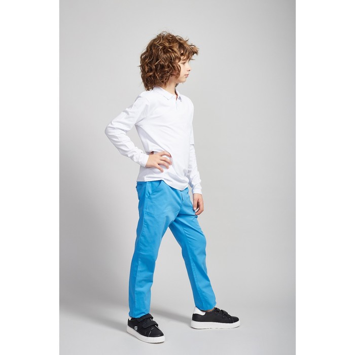 Брюки для мальчика, рост 146 см, цвет синий