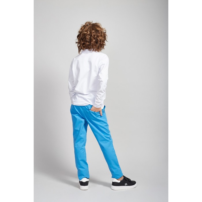 Брюки для мальчика, рост 146 см, цвет синий