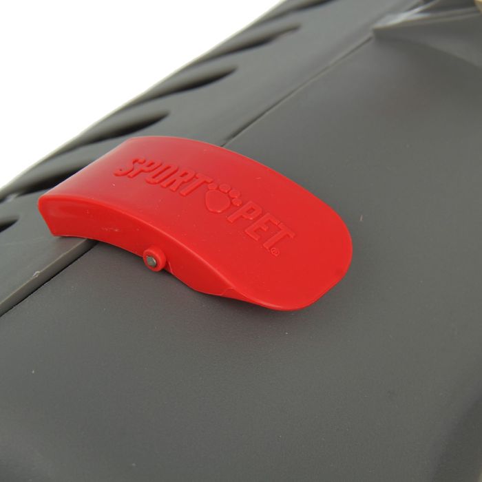 Переноска складная ультракомпактная для животных, 47 х 36 х 39 см, красная