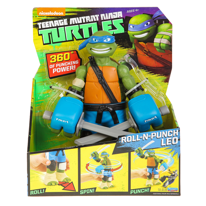 Фигурка черепашки-ниндзя "С разворота!", 28 см, МИКС
