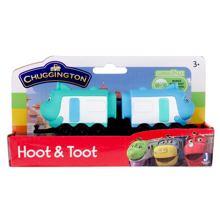 Набор игровой «Паровозик с вагончиком Хут и Тут»