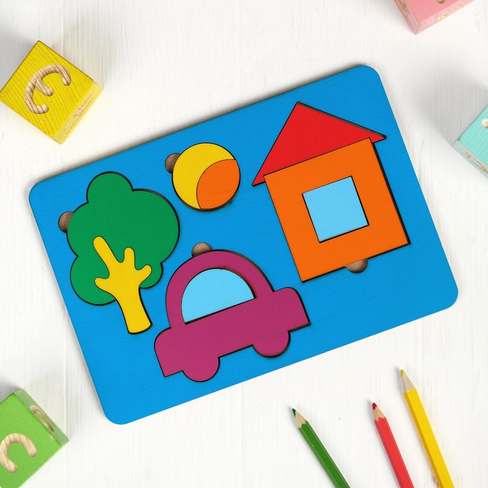 Рамка-вкладыш "Домик в деревне"