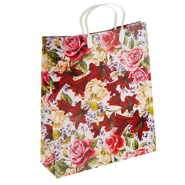 Пакет "Бордо", мягкий пластик, 40 х 32 см, 140 мкм