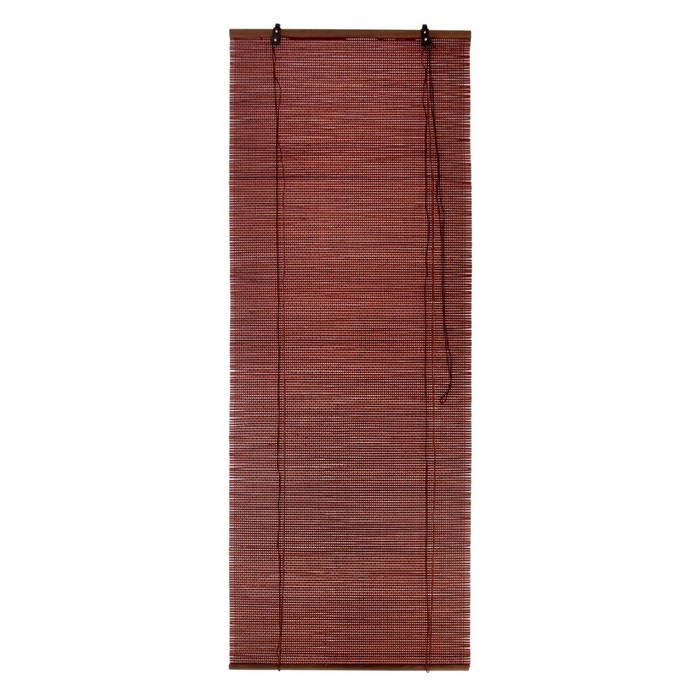 Штора рулонная, бамбуковая 80х160 см, "Нагоя", цвет коричневый