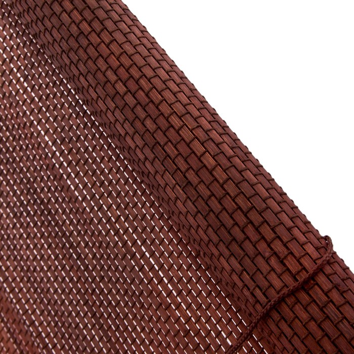 Штора рулонная, бамбуковая 80х160 см, "Нагоя", цвет коричневый
