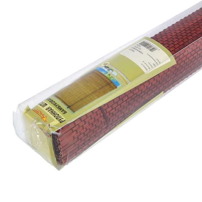 Штора рулонная, бамбуковая 80х160 см, "Нагоя", цвет коричневый