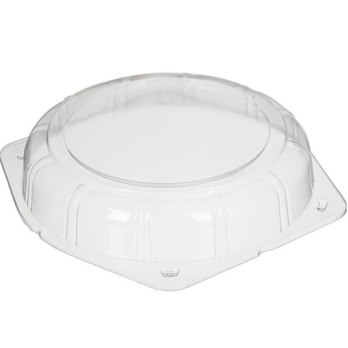 Крышка к контейнеру Т-226К, круглая, прозрачная, 24х24х4,1 см / 800 мл
