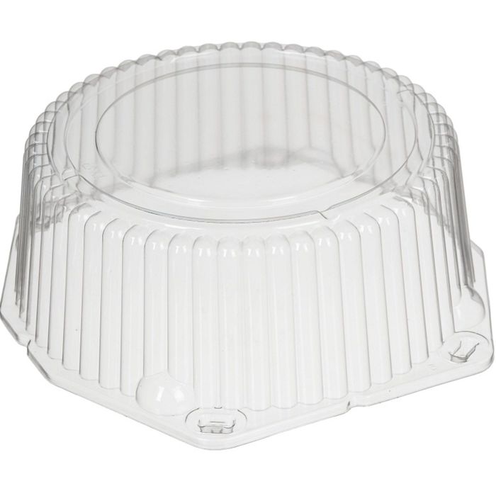 Крышка к контейнеру Т-206К, круглая, прозрачная, 21,2х21,2х7,8 см / 1000 мл