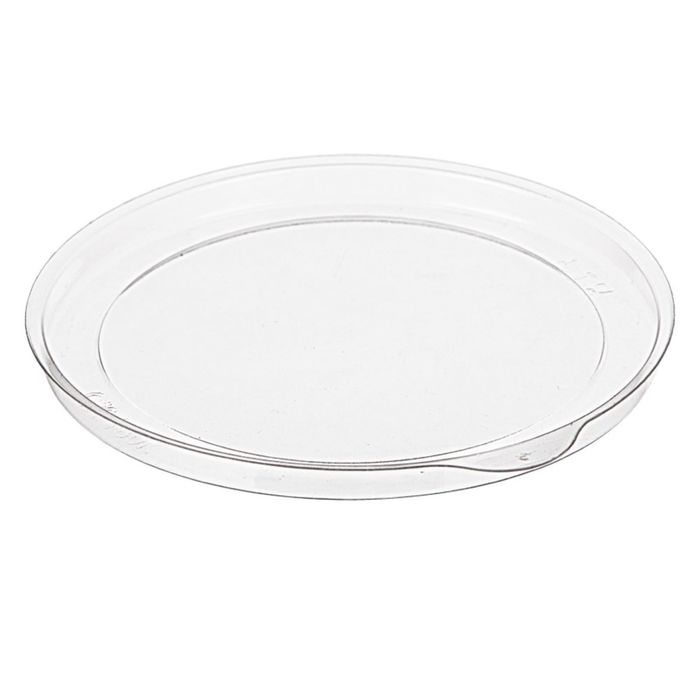 Крышка к контейнеру СК-180К, круглая, прозрачная, 9,9х9,9х0,65 см