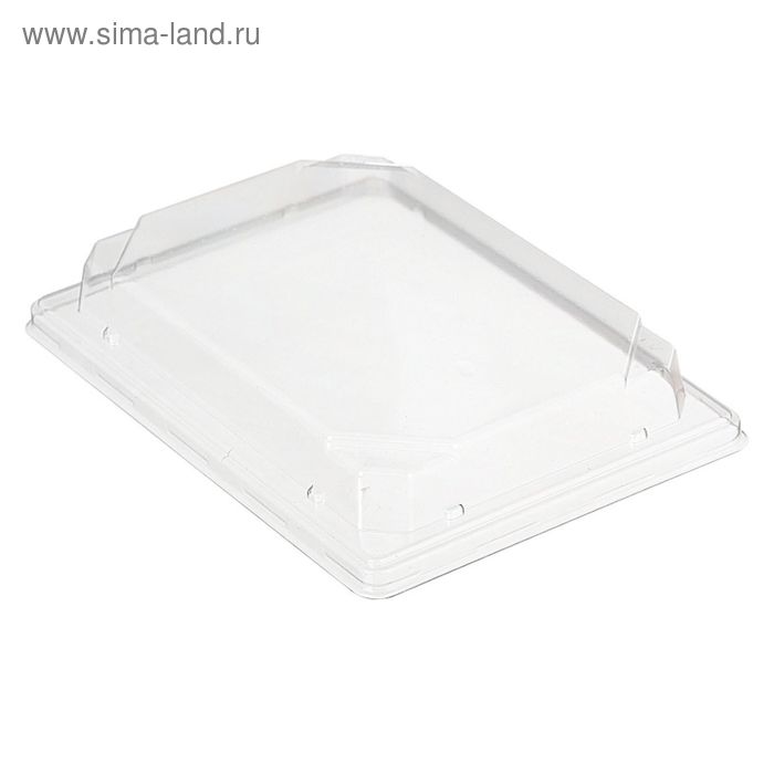 

Крышка к контейнеру С-19К (Т), прямоугольная, цвет прозрачный, размер 18,8 х 13,3 х 2,94 см