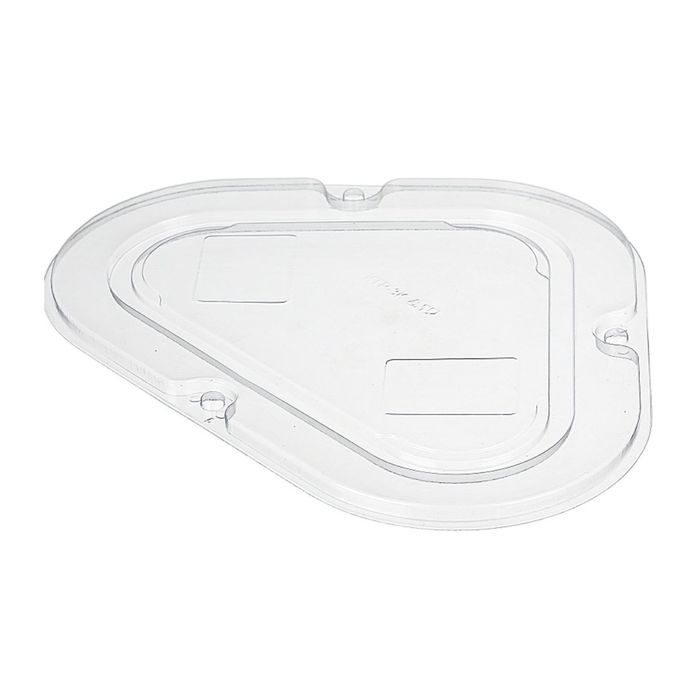 Крышка к контейнеру КТр-3К, треугольная, прозрачная, 25,3х25,3х0,7 см