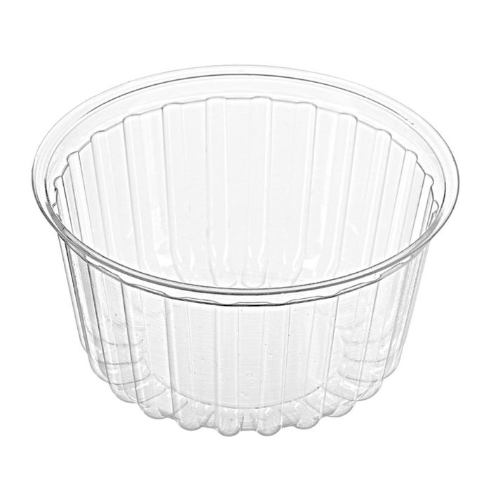 Контейнер ТВ-200, круглый, прозрачный, 11х11х5,7 см / 338 мл