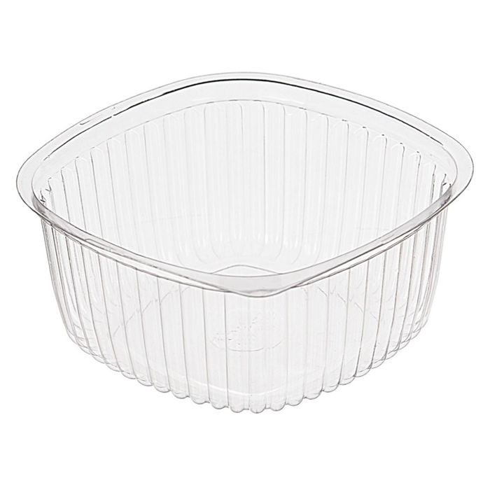 Контейнер СП-601, квадратный, прозрачный, 13,7х13,7х6 см / 590 мл