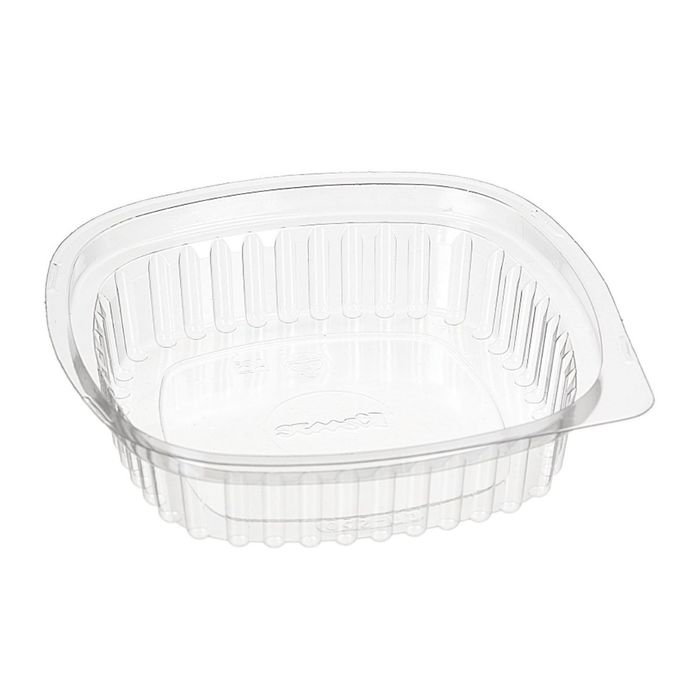 Контейнер СП-250, квадратный, прозрачный, 13,7х13,7х3,5 см / 250 мл