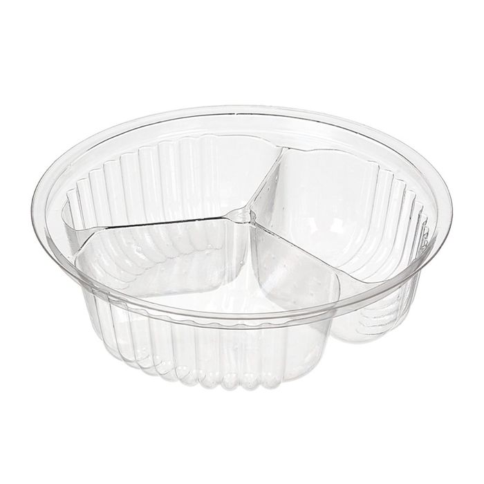 Контейнер СКС-3, круглый, прозрачный, 15х15х4,5 см / 379 мл