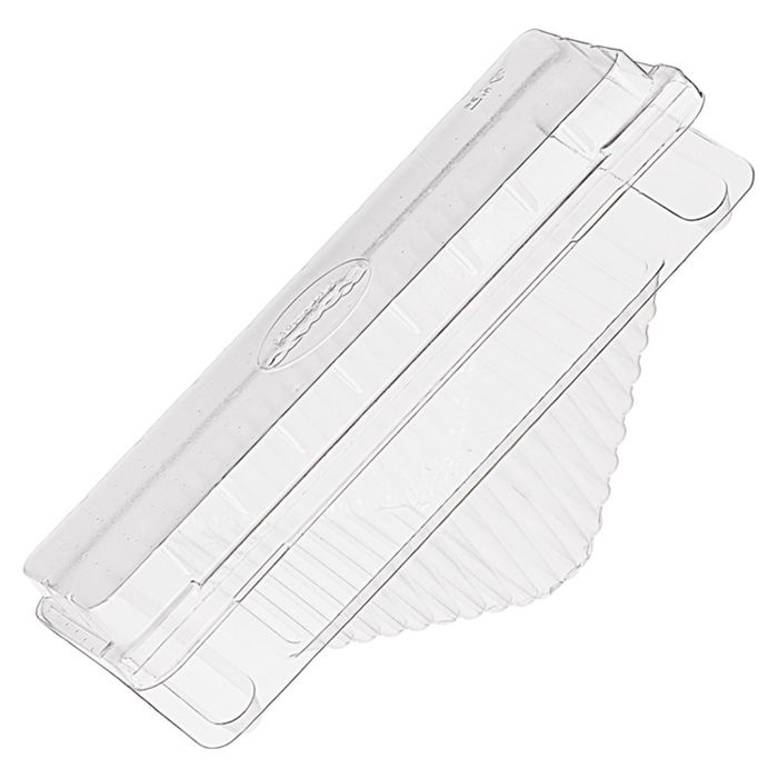 Контейнер с неразъемной крышкой РК-60ТН, треугольная, прозрачный, 21,2х9х7,9 см / 1000 мл